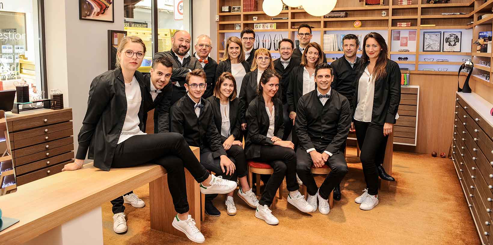 Edgard Opticiens Tours Marceau équipe