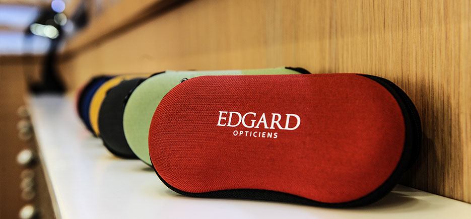 Edgard Opticiens boitiers lunettes